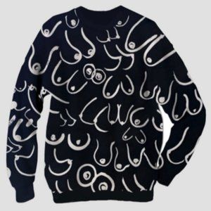 Gravel & Gold Townsie Boob Sweatshirt Size 3 (L) (fits medium)